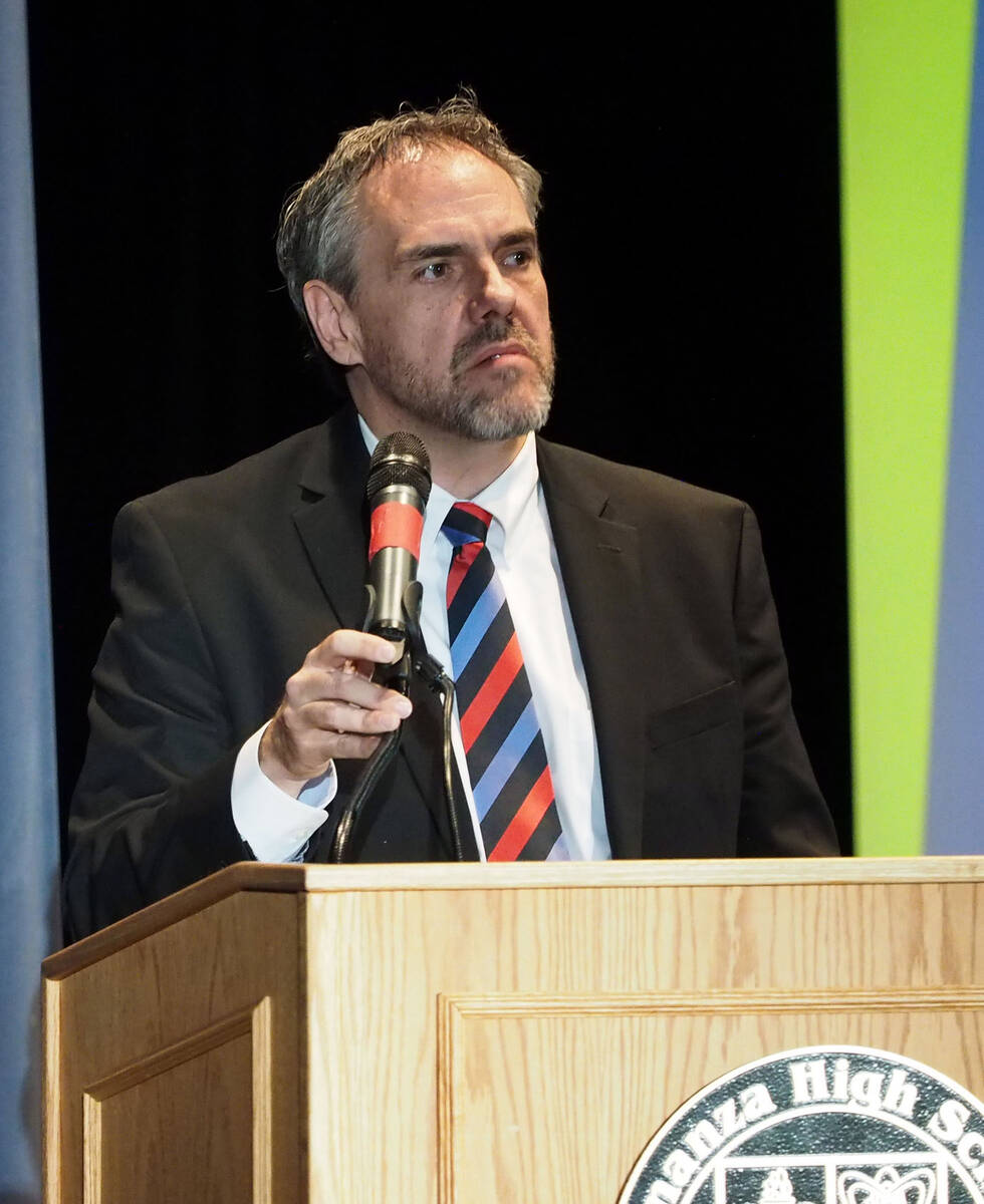 Dale Erquiaga, Gov. Brian Sandoval's chief strategy officer, speaks about the "What's Next ...