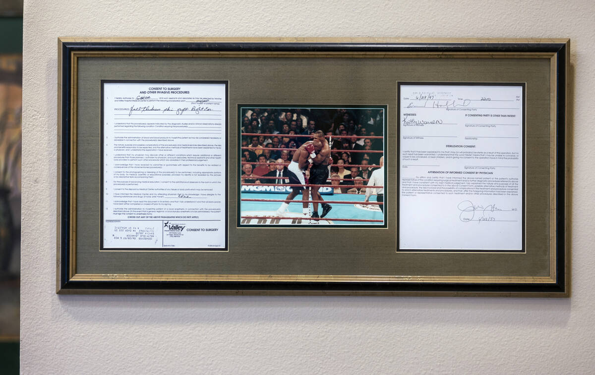 Dr. Julio Garcia was the plastic surgeon who fixed Evander Holyfield's bitten ear by Mike Tyson ...