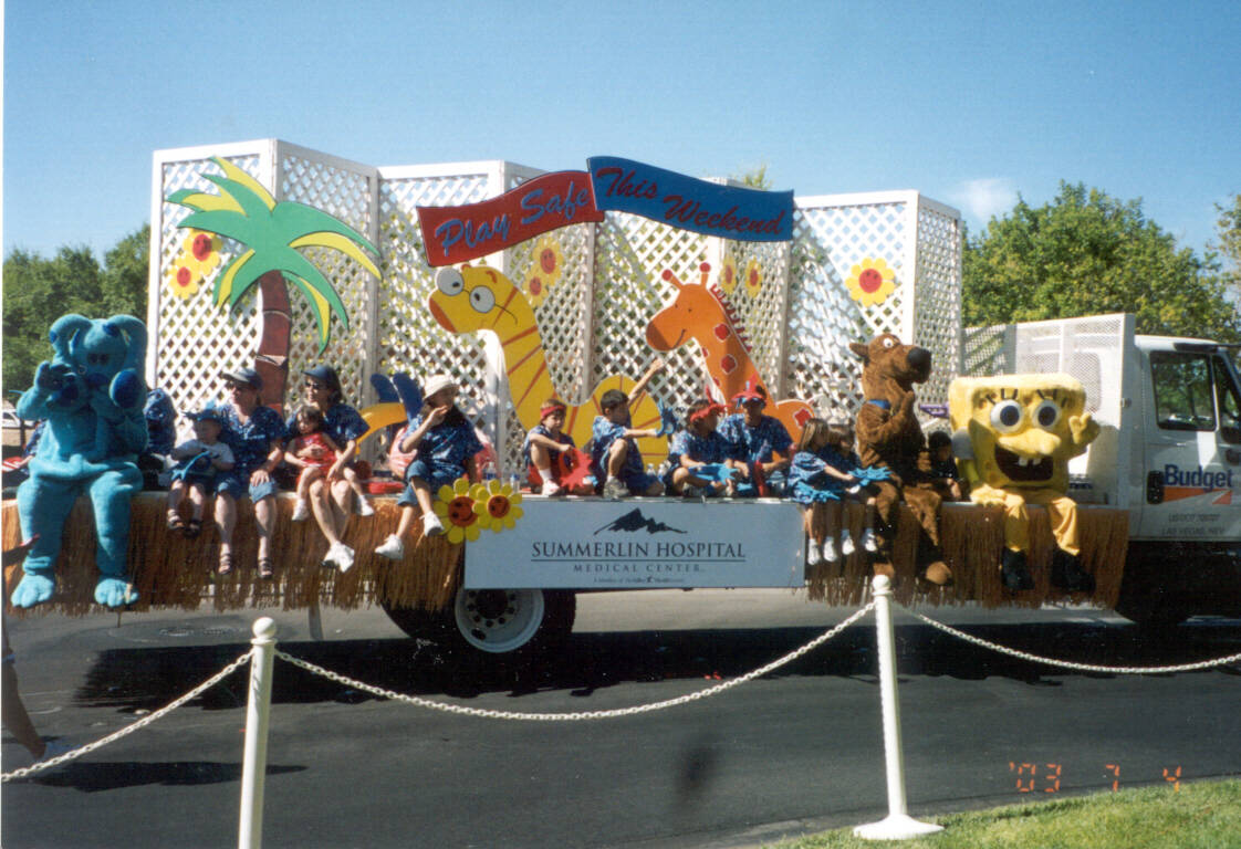 Summerlin Hospital Medical Center joined the Patriotic Parade in 2003 as an official event spon ...