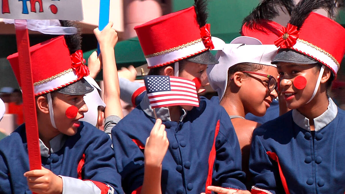 In this July 4, 2014, file photo, the Annual Summerlin 4th of July Parade celebrated its 20th y ...