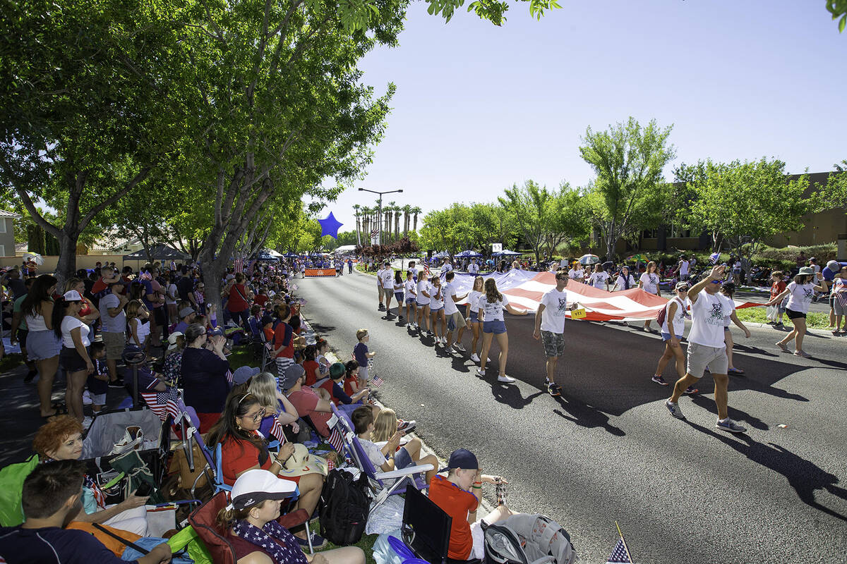 The Summerlin Council Patriotic Parade will mark its 28th year on July 4. (Summerlin)