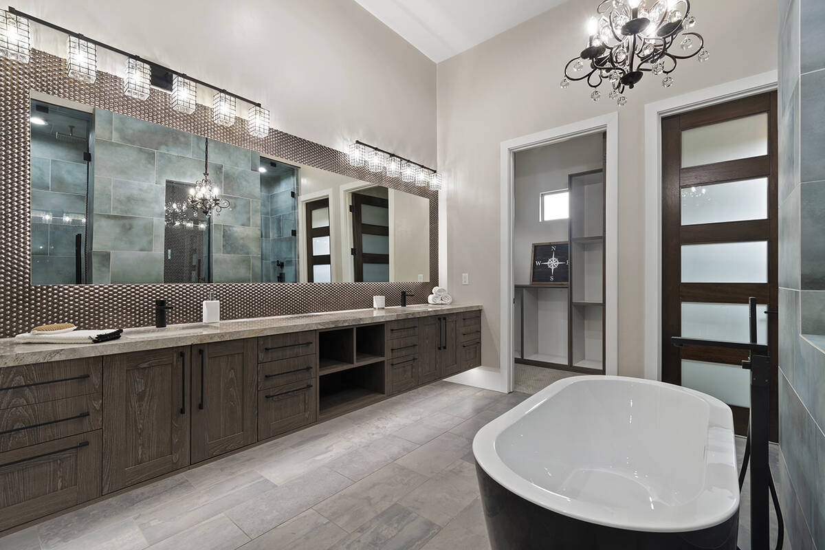 The master bath. (Darin Marques Group)