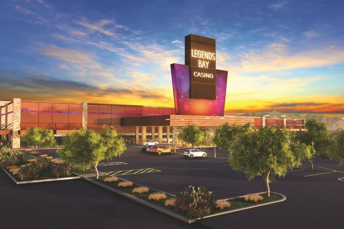 A rendering of the Legends Bay Casino, scheduled to open in Sparks, Nevada. (Courtesy Olympia G ...