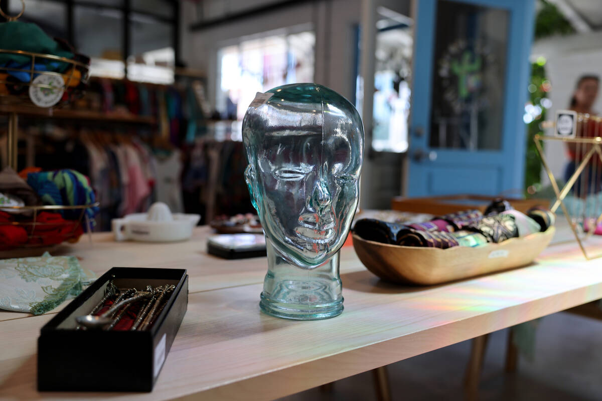 Neon Cactus Vintage in downtown Las Vegas Thursday, June 23, 2022. (K.M. Cannon/Las Vegas Revie ...
