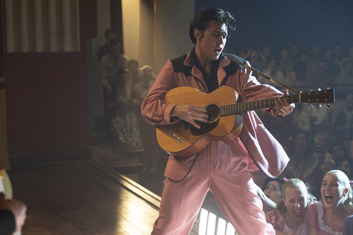 Austin Butler has the title role in "Elvis." (Warner Bros. Pictures)