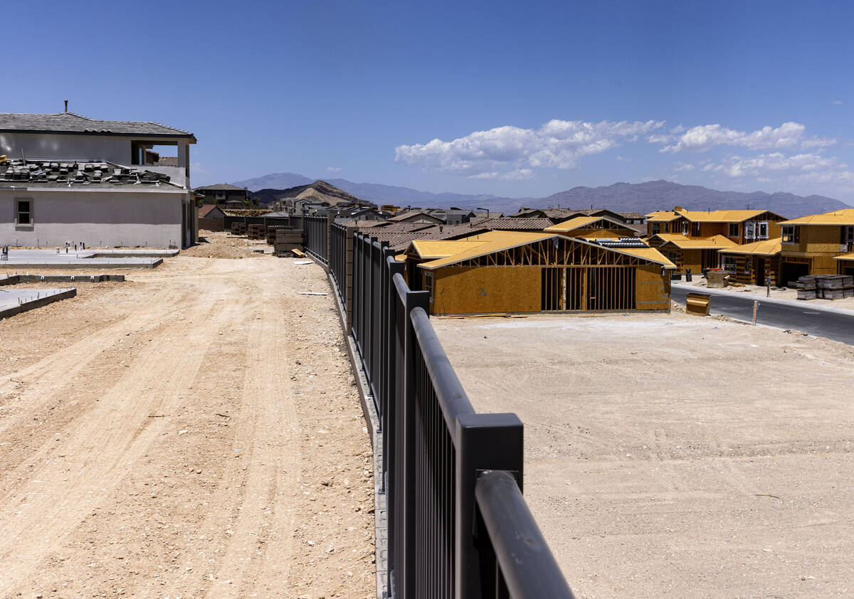 Construction is underway for a new housing community at Acadia Ridge on Far Hills Avenue and th ...