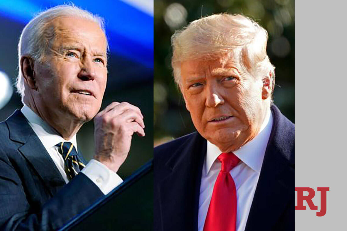 President Joe Biden has a net worth of $9 million while former President Donald Trump's net wor ...