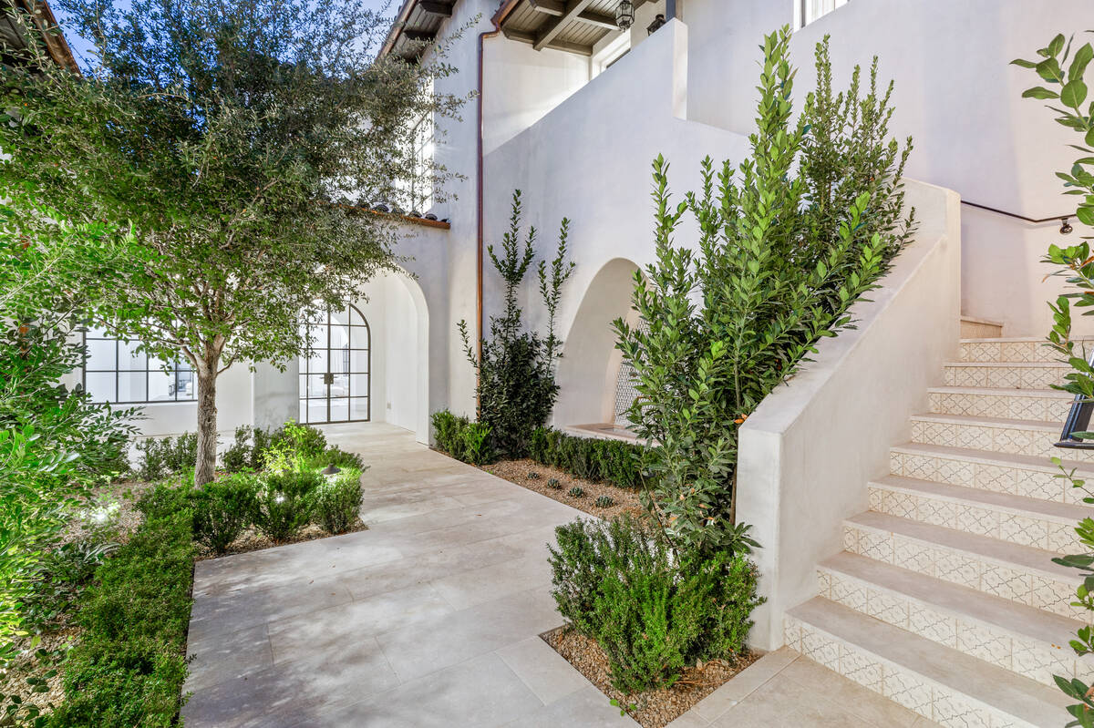 A luxury house in The Summit Club, a wealthy enclave in Las Vegas' Summerlin community, sold fo ...