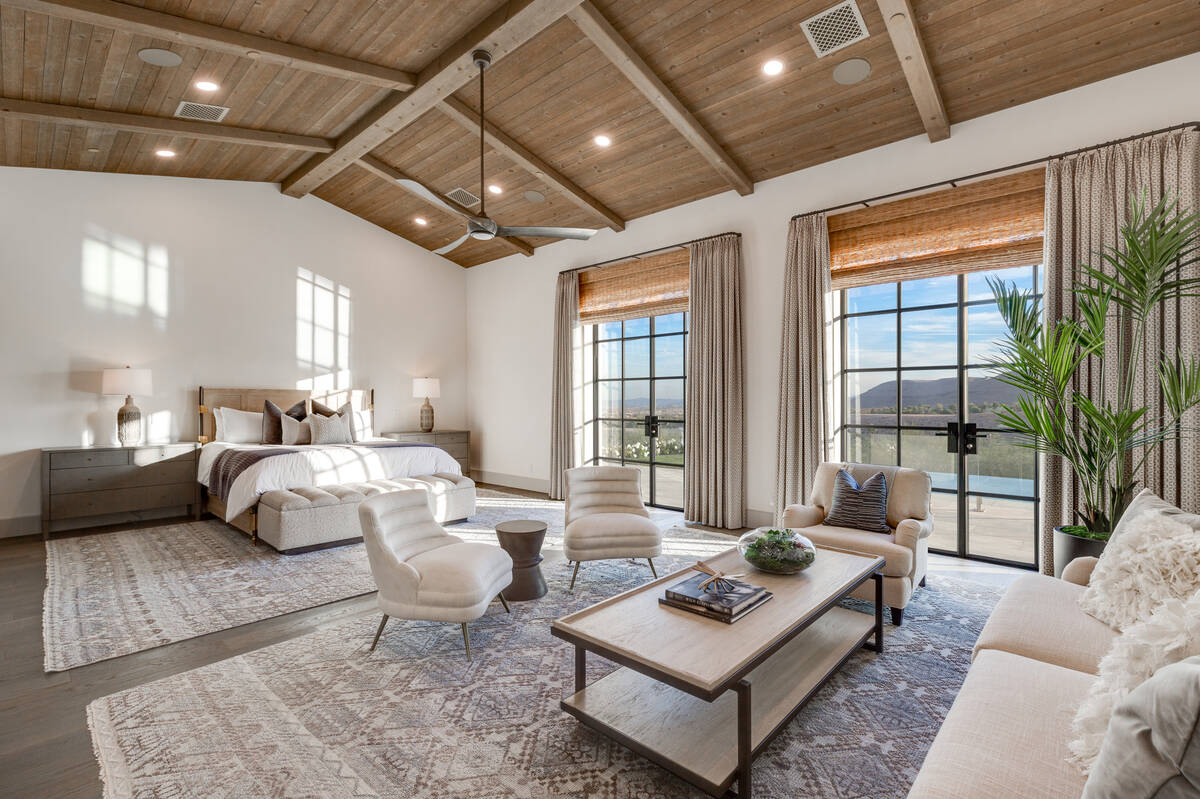 A luxury house in The Summit Club, a wealthy enclave in Las Vegas' Summerlin community, sold fo ...