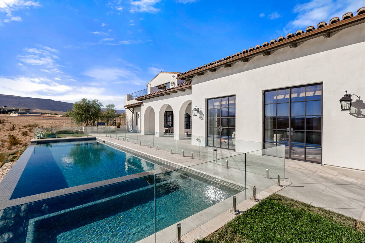 A luxury house in The Summit Club, a wealthy enclave in Las Vegas' Summerlin community, sold fo ...