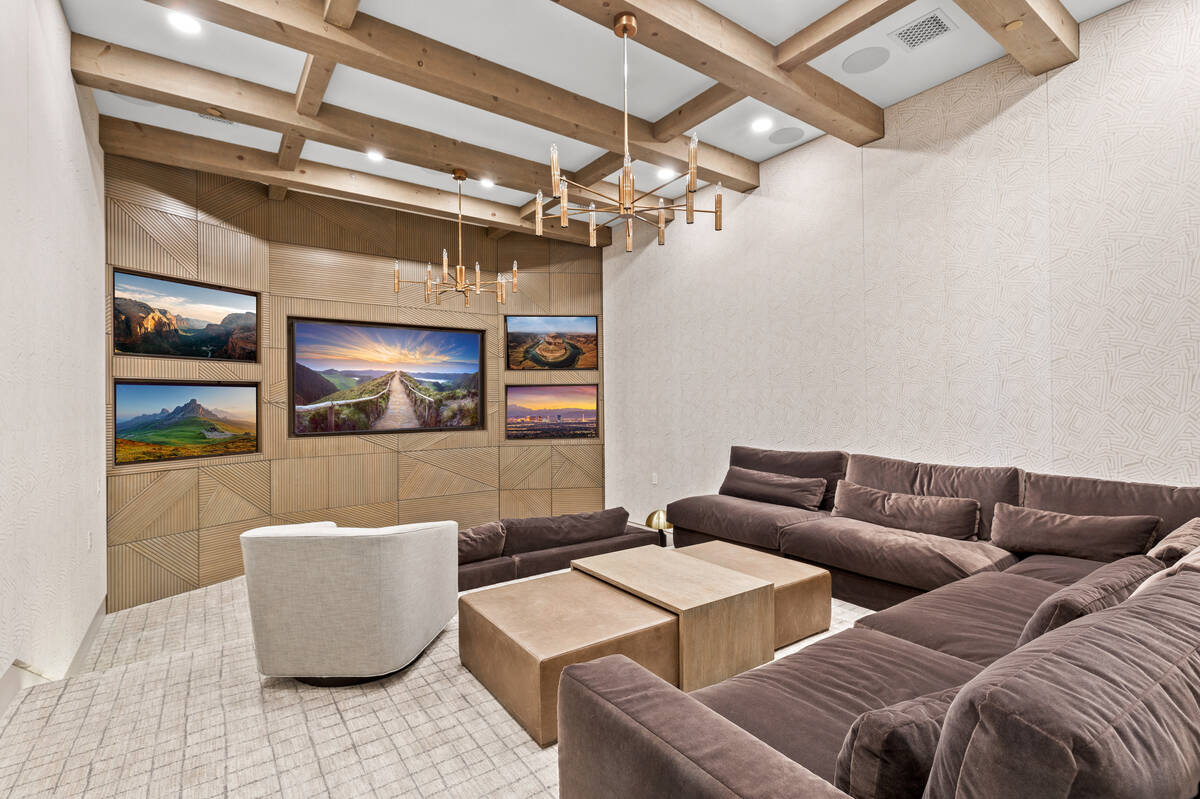 A luxury house in The Summit Club, a wealthy enclave in Las Vegas' Summerlin community, sold fo ...