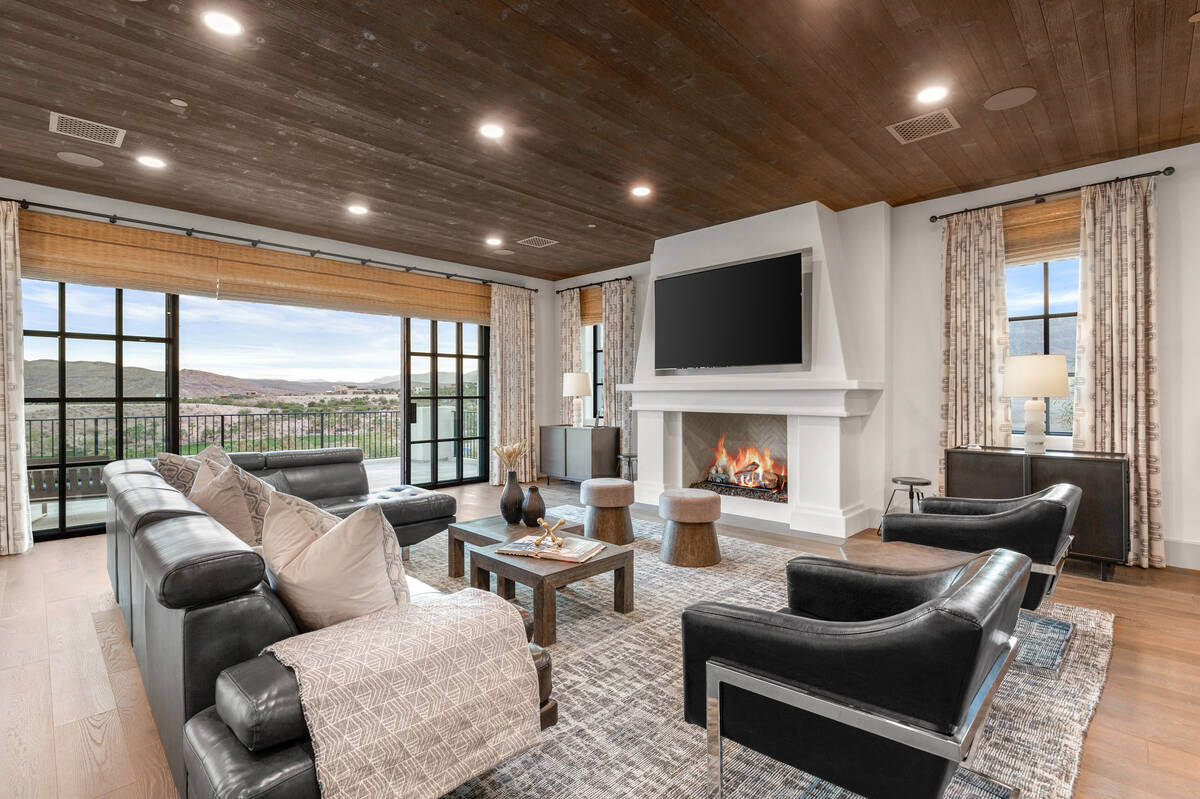 A luxury house in The Summit Club, a wealthy enclave in Las Vegas' Summerlin community, sold fo ...