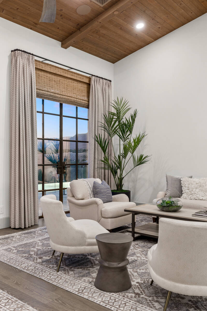 A luxury house in The Summit Club, a wealthy enclave in Las Vegas' Summerlin community, sold fo ...