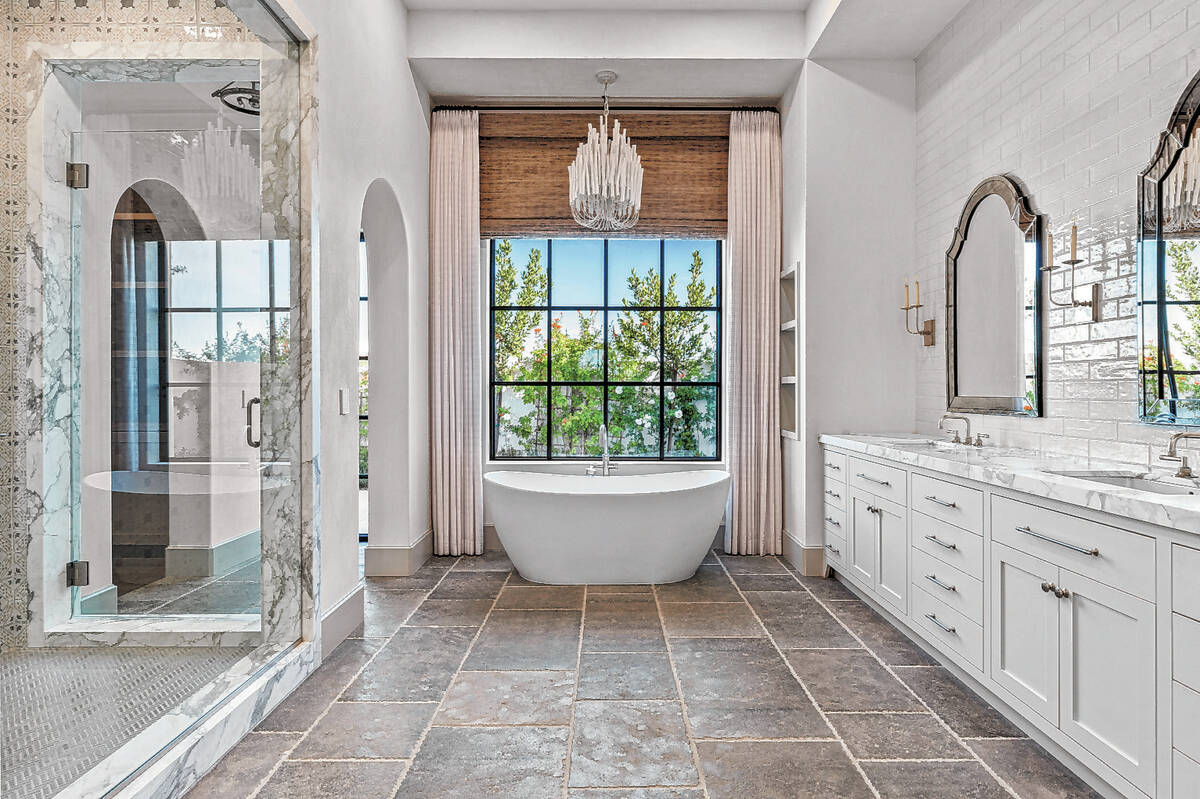 A luxury house in The Summit Club, a wealthy enclave in Las Vegas' Summerlin community, sold fo ...