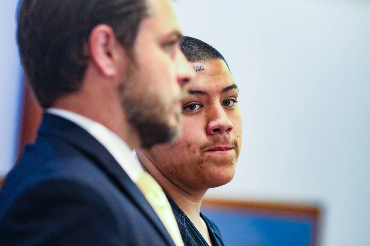 Ruben Robles appears in court for the alleged shooting and killing of a man at the Fremont Stre ...