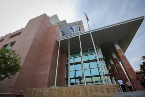 Clark County Regional Justice Center (Las Vegas Review-Journal/File)