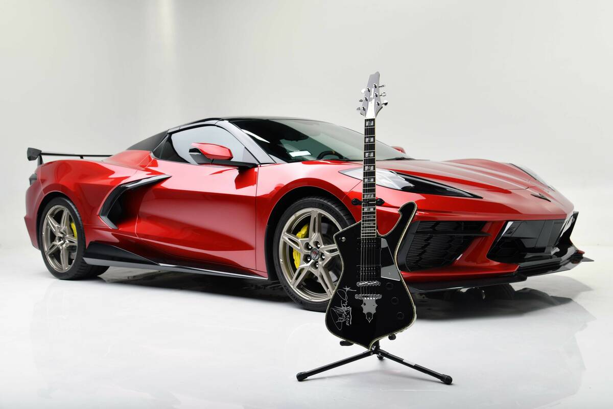 Barrett-Jackson auction features Paul Stanley-designed Corvette, many others — PHOTOS Las Vegas Review-Journal