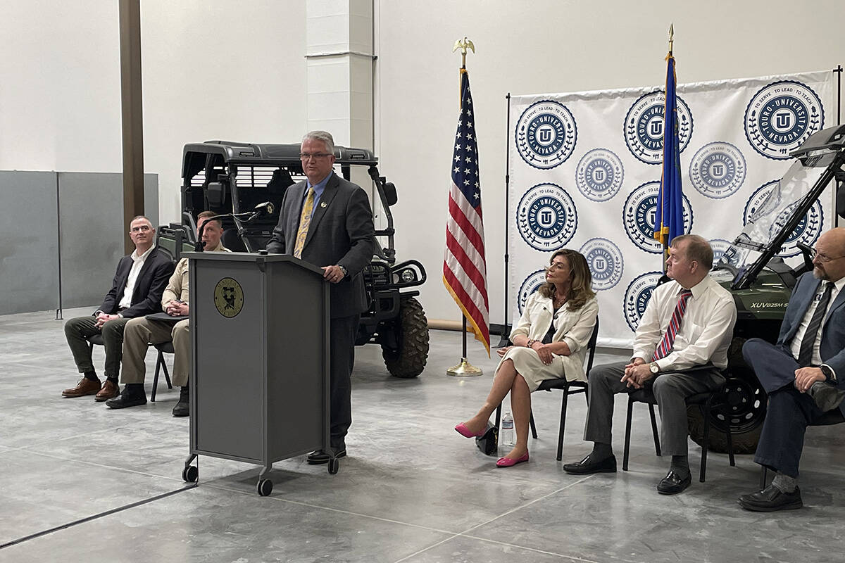 Metropolitan Police Department Undersheriff Chris Darcy speaks Thursday, June 30, 2022, at the ...