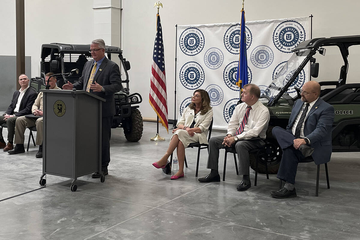 Metropolitan Police Department Undersheriff Chris Darcy speaks Thursday, June 30, 2022, at the ...