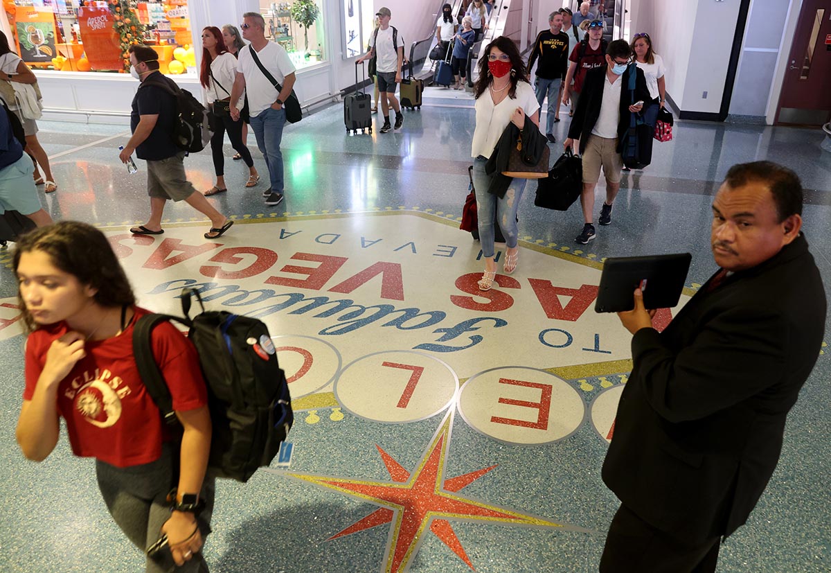 Pemulihan kapasitas maskapai Las Vegas adalah yang terbaik di dunia