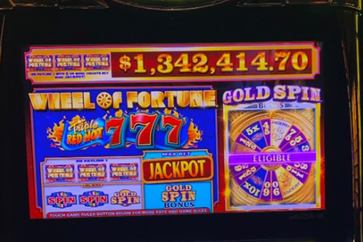 Jackpot slot ,3 juta hits di pusat kota Las Vegas