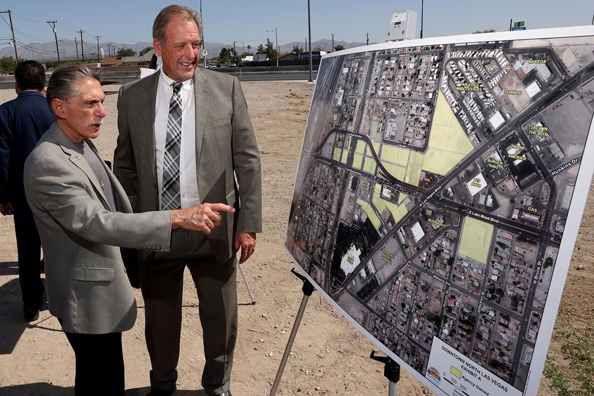 Pejabat North Las Vegas merayakan rencana proyek NLV Gateway