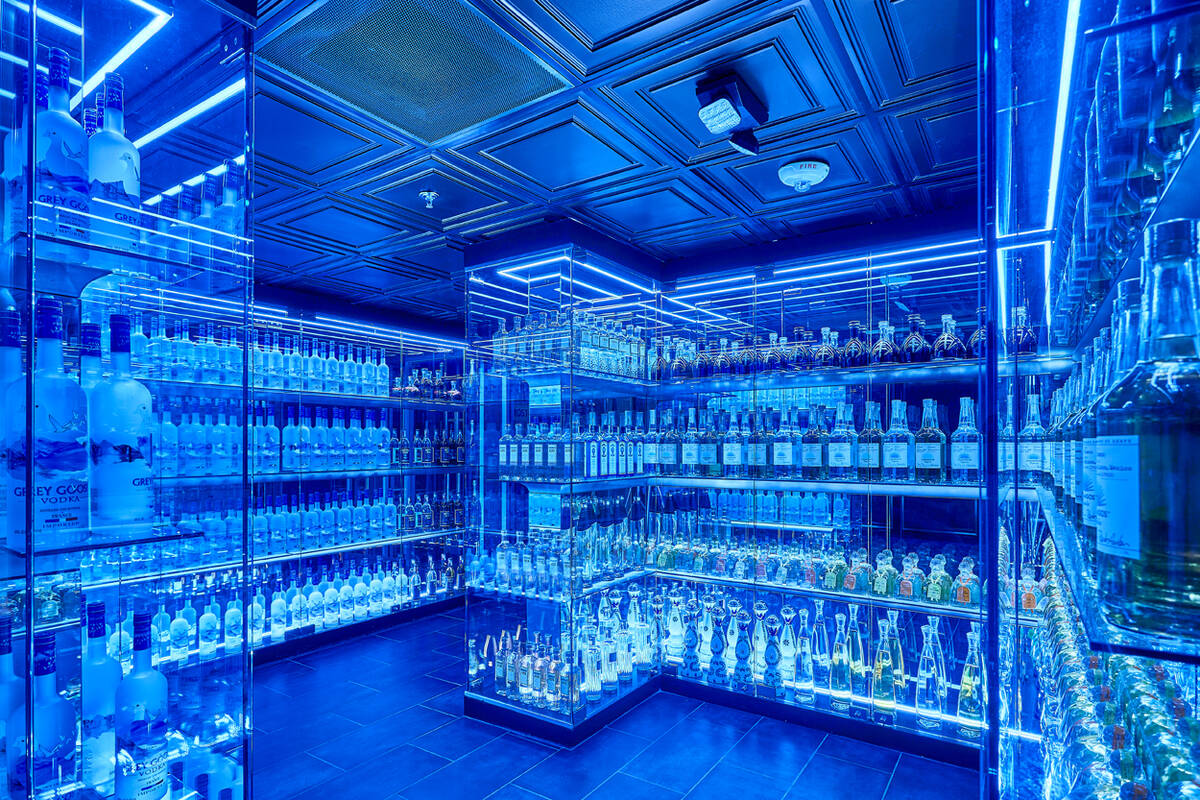 The interior of Peppermint Hippo, a new strip club in Las Vegas. (Courtesy Peppermint Hippo)