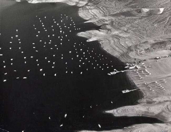 Lake Mead Marina in 1961. (Courtesy of the Elton and Madelaine Garrett Photograph and Architect ...