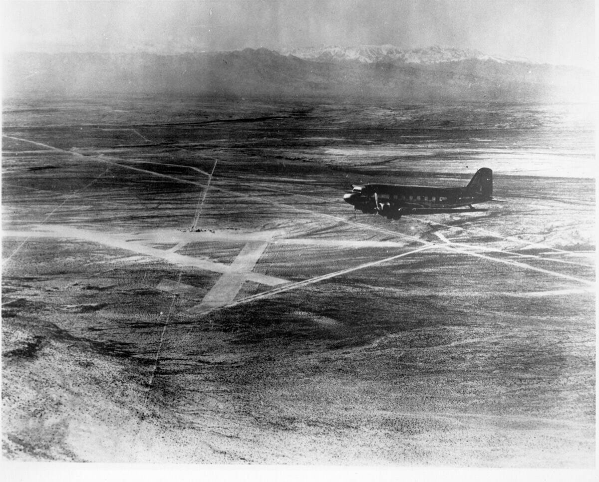 Nellis Air Force Base, then and now — PHOTOS Military News