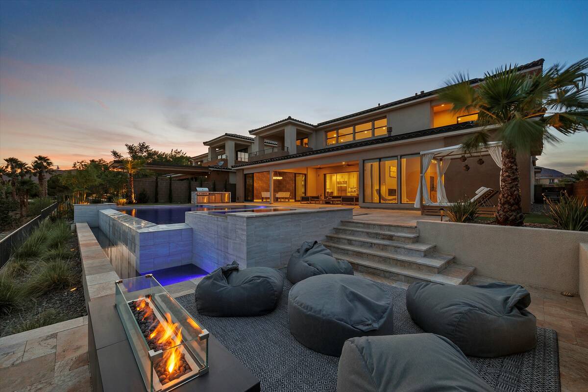 A gathering place near the pool. (Coldwell Banker Premier Realty)