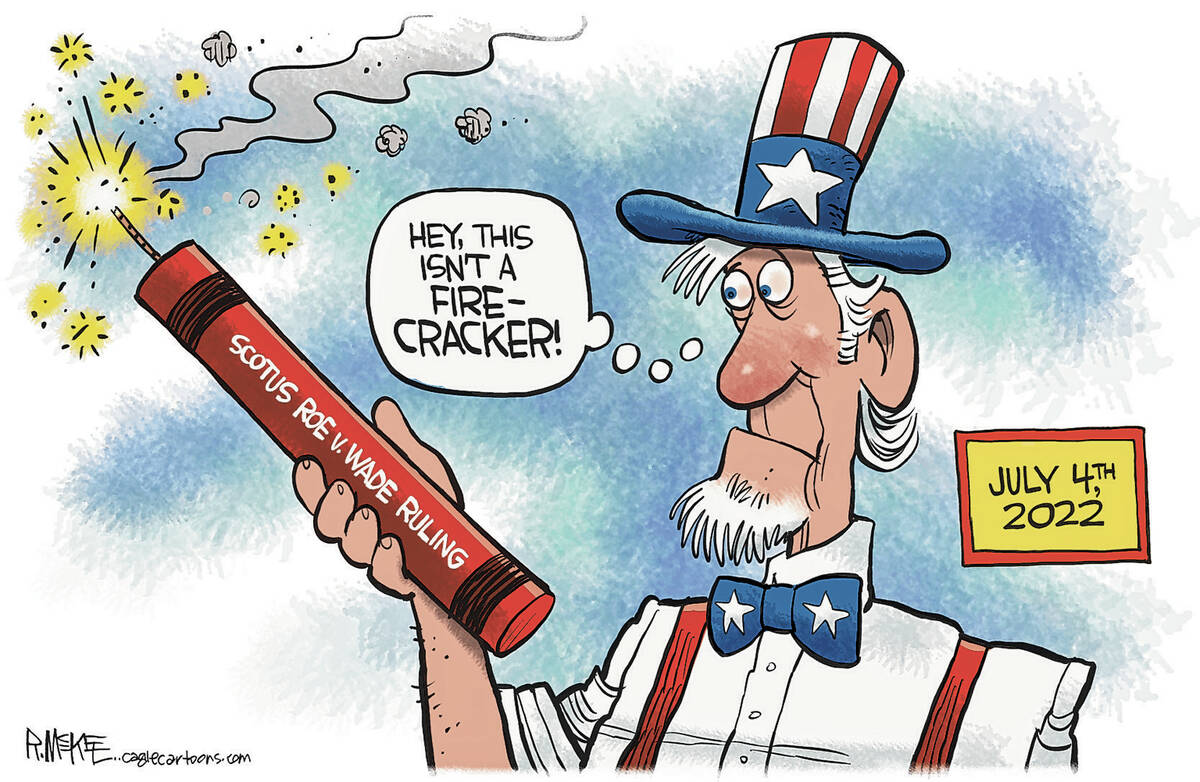 The firecracker Uncle Sam doesn't want to light | CARTOONS | Las Vegas  Review-Journal