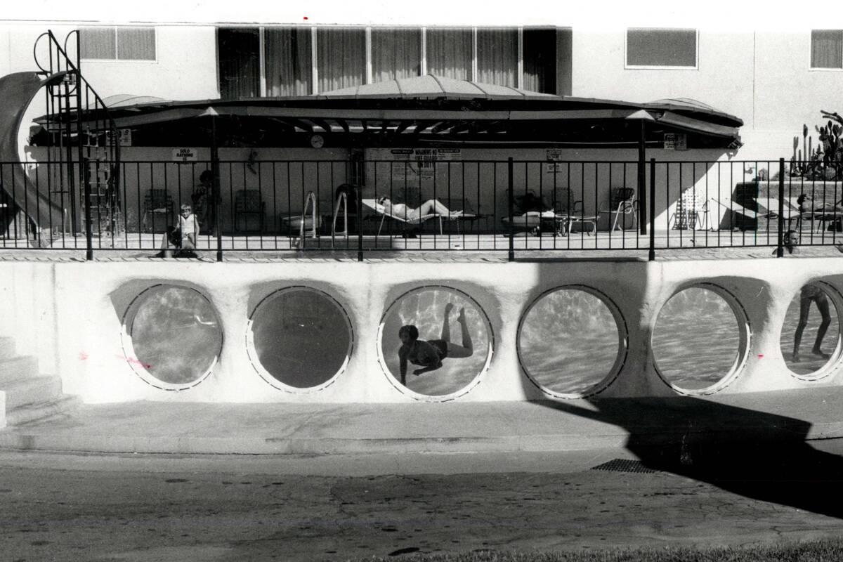 The Glass Pool Inn, formerly the Mirage Motel, is shown on May 24, 1992. The site was a popular ...