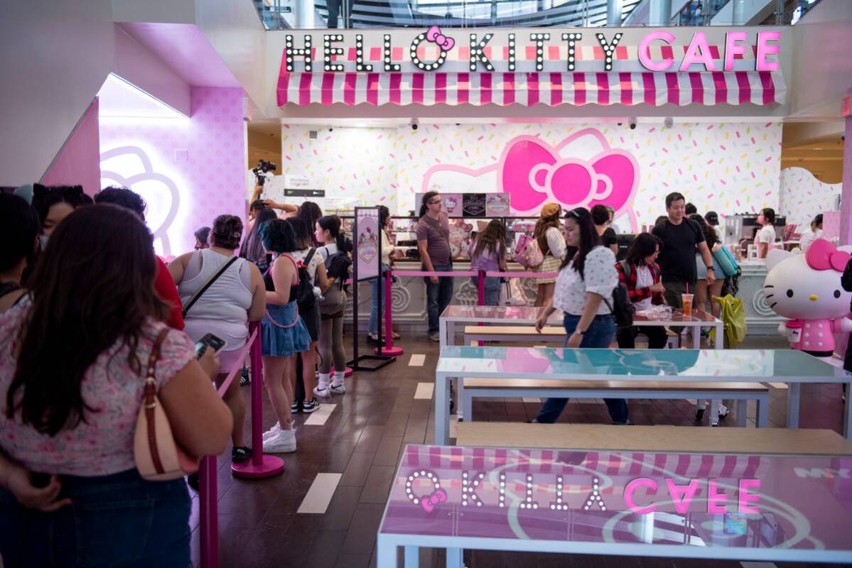 Hello Kitty Cafe at Fashion Show Las Vegas