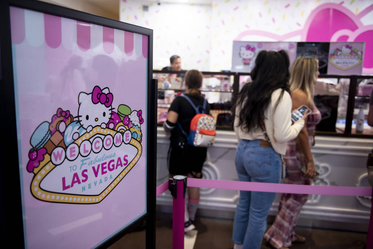 Hello Kitty Cafe at Fashion Show mall debuts, Food