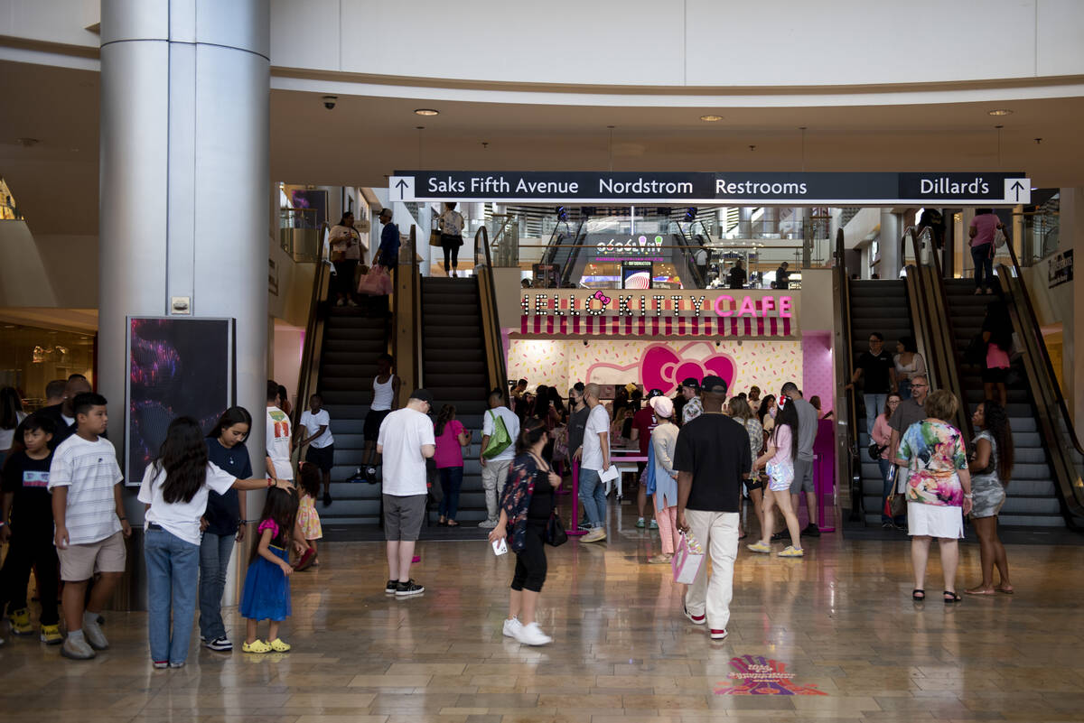 Hello Kitty Cafe at Fashion Show mall debuts, Food