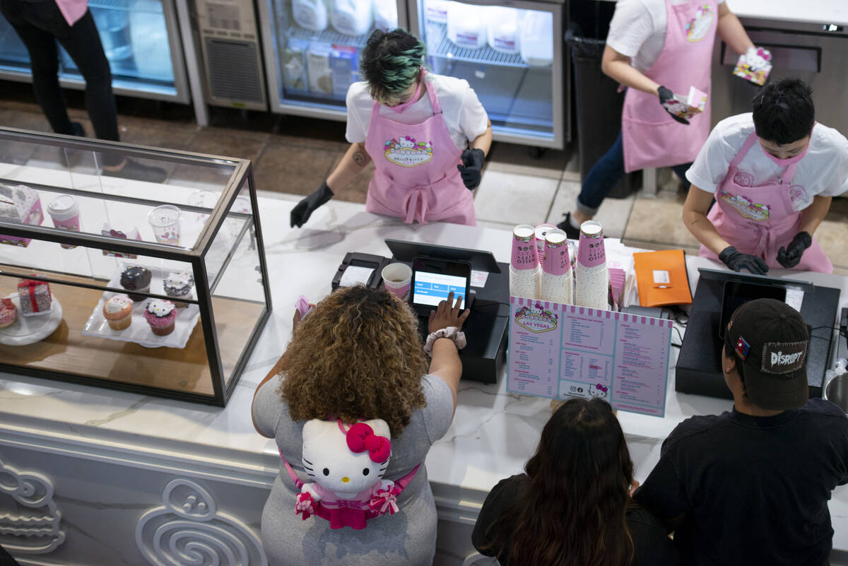 PHOTOS: Hello Kitty Café Las Vegas opens on the Strip Friday