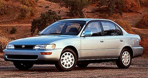 A stock photo of a 1993-1997 silver Toyota Corolla. Las Vegas police are seeking the public's h ...