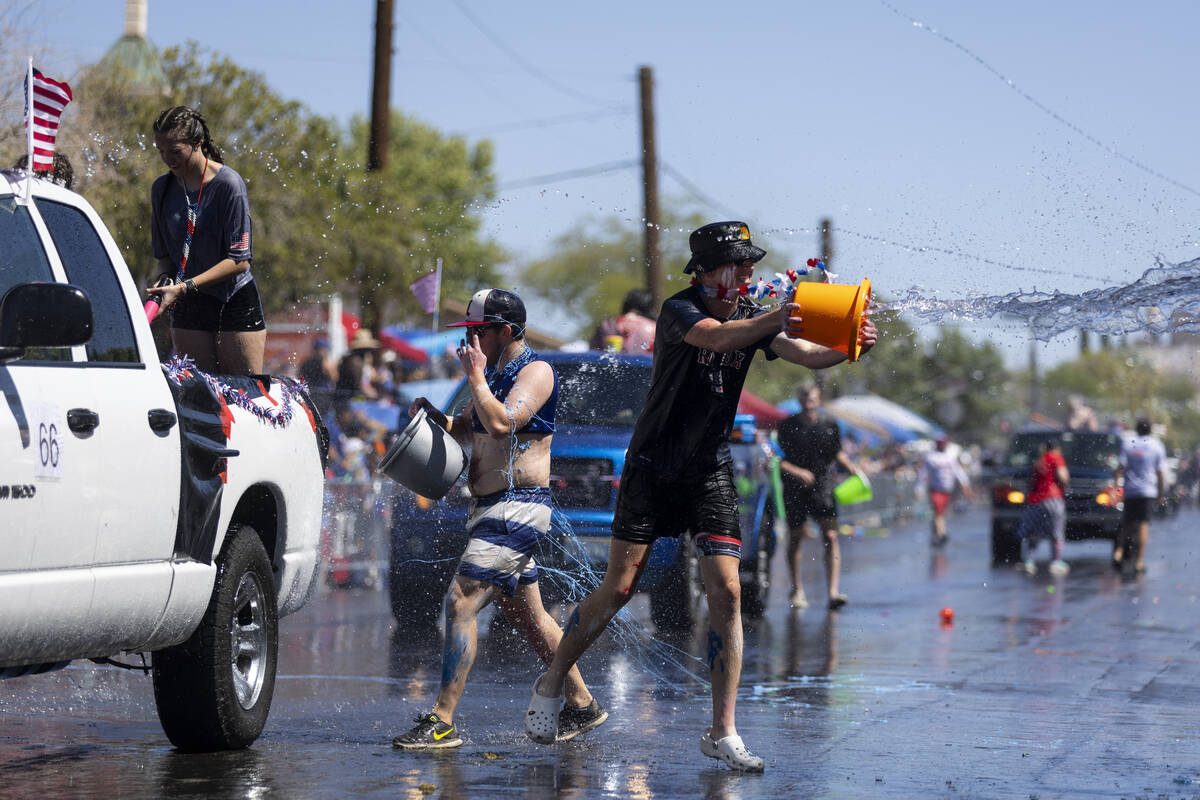 during Boulder City's 74th annual 4th of July Parade in Boulder City, Monday, July 4, 2022. (Er ...