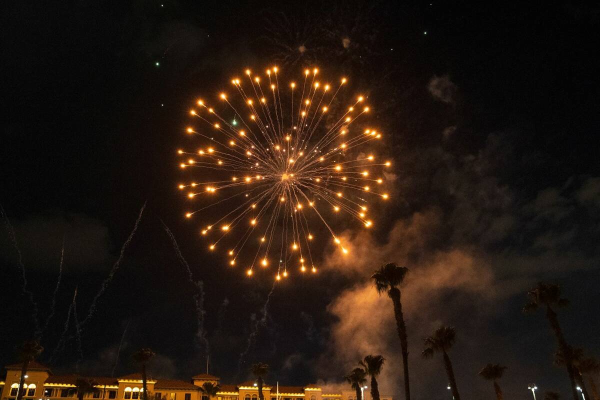 Green Valley Ranch Fireworks 2025 Filia Roselia
