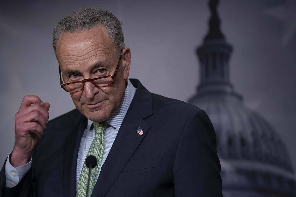 Senate Minority Leader Chuck Schumer, D-N.Y. (AP Photo/J. Scott Applewhite)