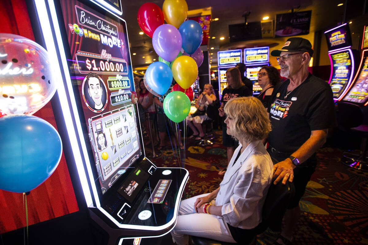 Brian Christopher's new slot machine debuts in downtown Las Vegas | Las  Vegas Review-Journal