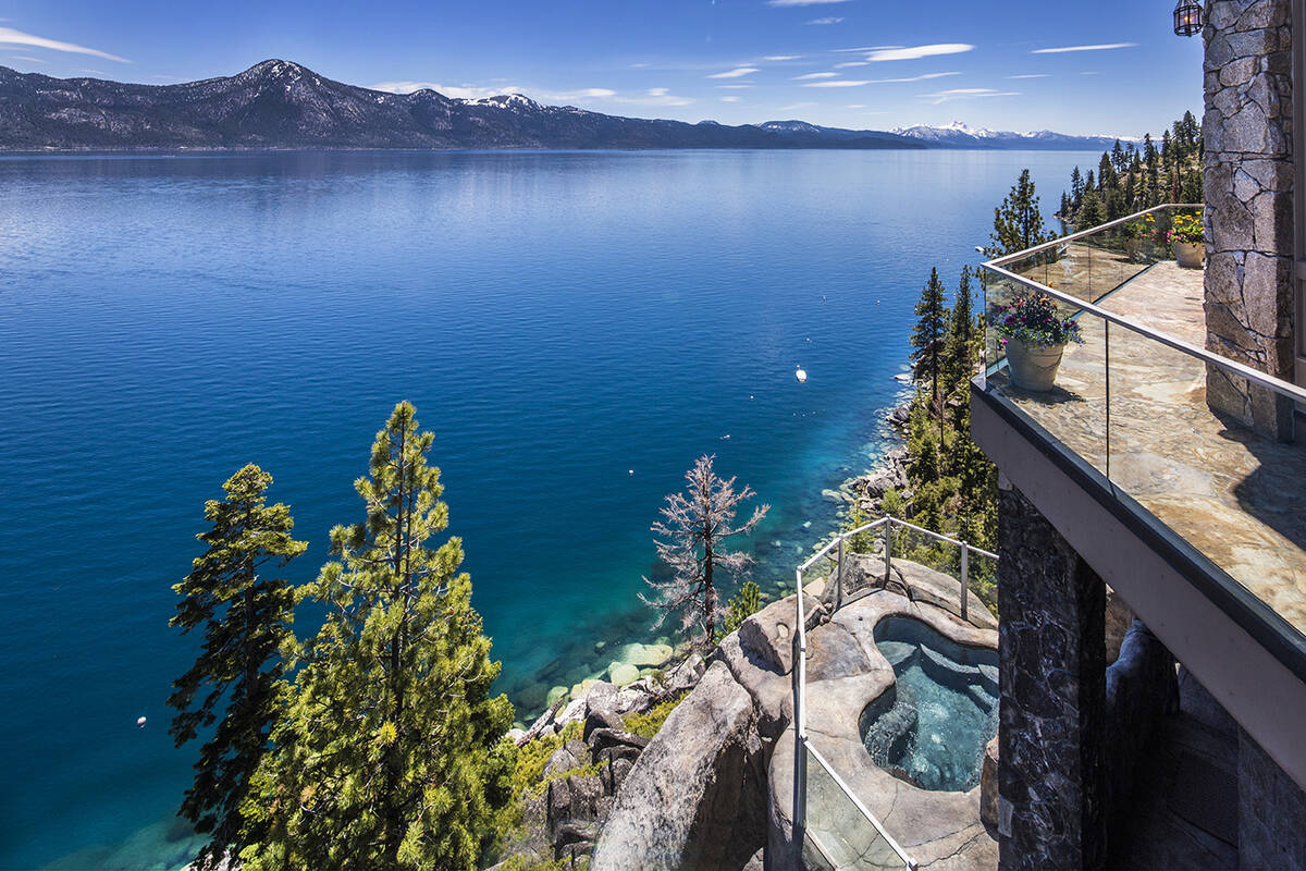 The state has views of Lake Tahoe. (Chase International Realty)