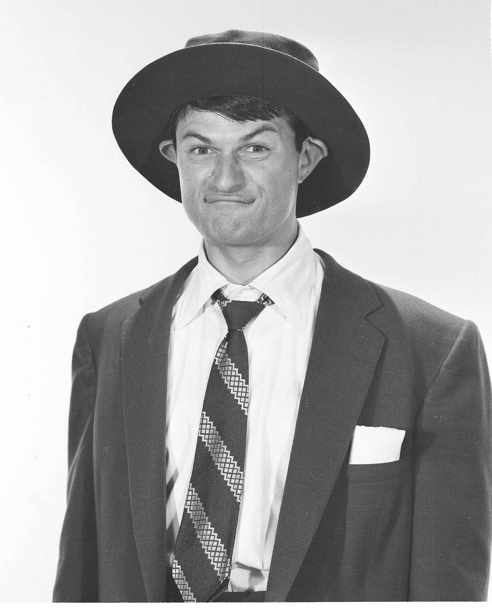 Comic actor Larry Storch appears as Jack the hobo philosopher, July 31, 1953, in New York. (AP ...