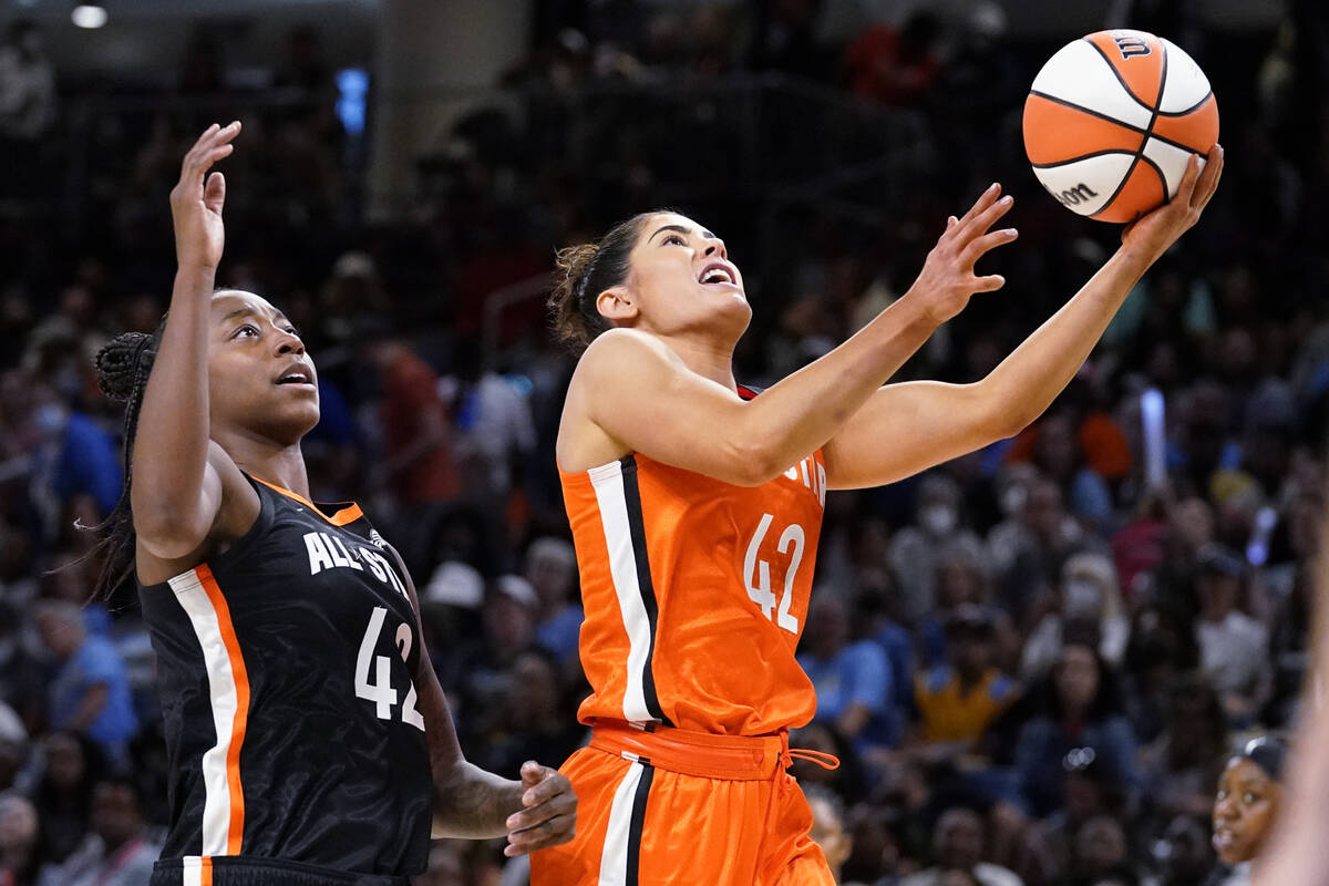 Kelsey Plum dari Las Vegas Aces dinobatkan sebagai WNBA All-Star Game MVP