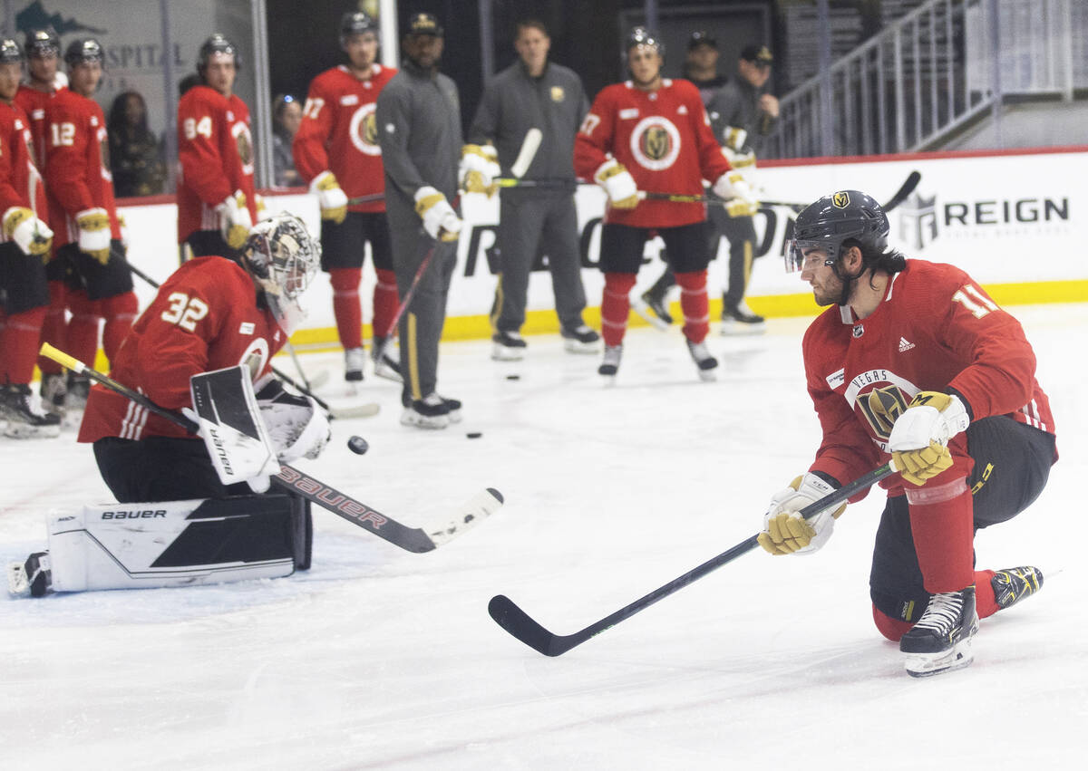 Golden Knights' training camp highlighted by 'energy,' 'excitement