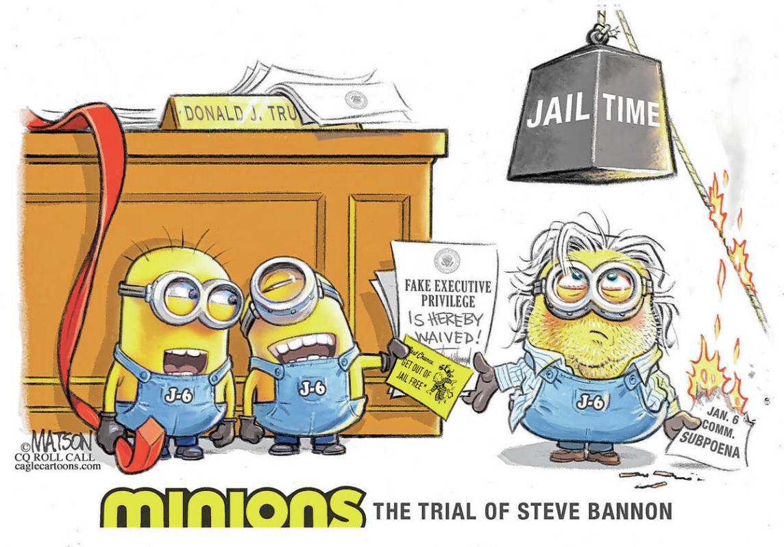 The Minions are at it again | CARTOONS | Las Vegas Review-Journal