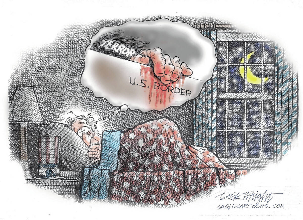 This is why Uncle Sam can't sleep at night | CARTOONS | Las Vegas Review-Journal This is why Uncle Sam can't sleep at night | CARTOONS | Las Vegas Review-Journal