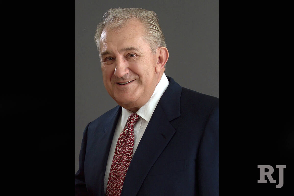 Donald Louis Carano, founder of Eldorado Resorts Inc., died on Tuesday at age 85. (Elorado Resorts)