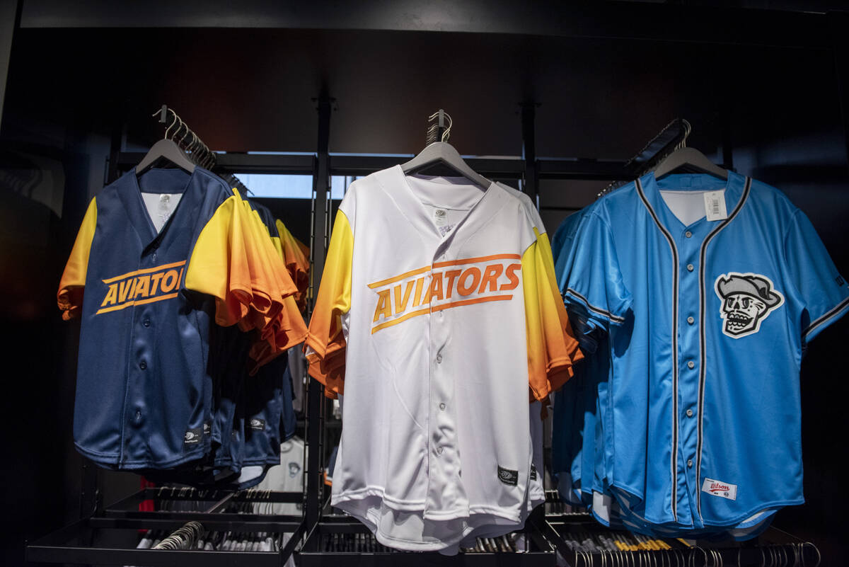 The Las Vegas Aviators have worn nine different jersey designs this year, four standard jerseys ...