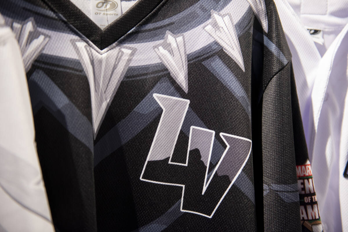 Women's Las Vegas Aviators OT Sports 2019-2022 Road Las Vegas Gray Replica Jersey S / Do Not Customize